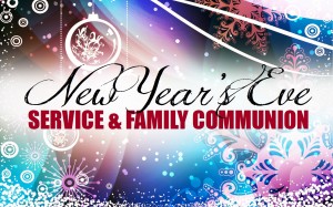 New Year’s Eve Worship & Communion Service